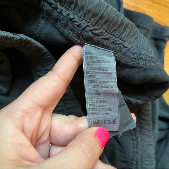 Standard James Perse soft draft pant in black size 1 / small - Picture 7 of 9